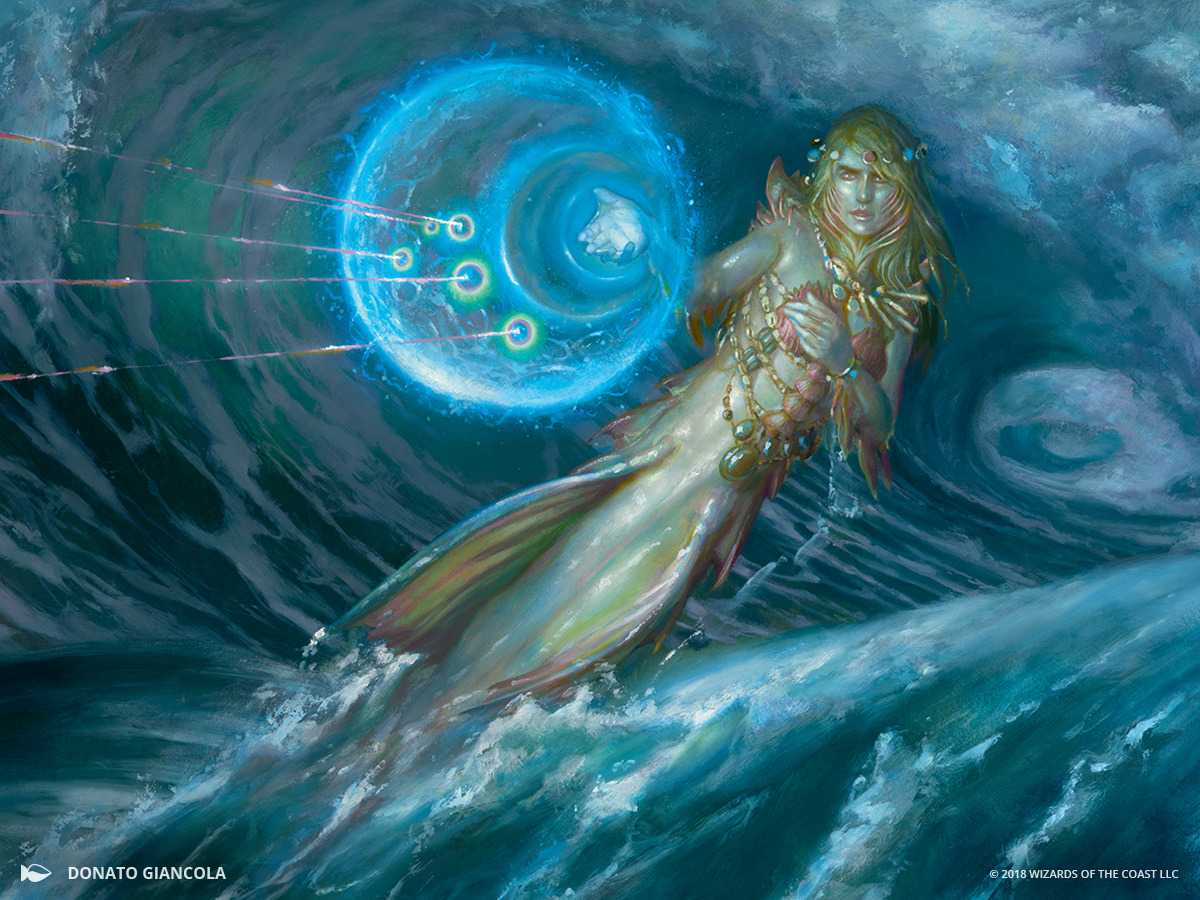Foil card artwork from Magic The Gathering