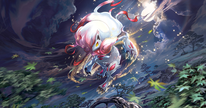 Zoroark Lost Origin artwork from Pokémon